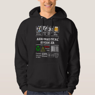 Aeronautical Engineer Skills Included Problem Solv Hoodie