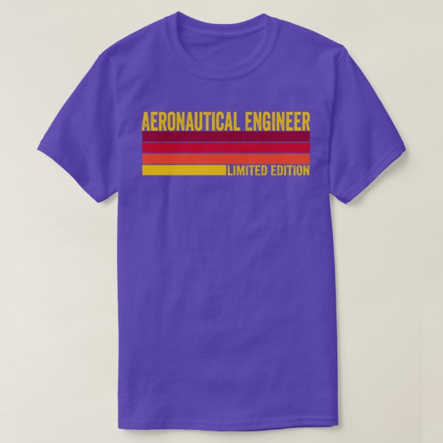 Aeronautical Engineer T-Shirt (Design Front)