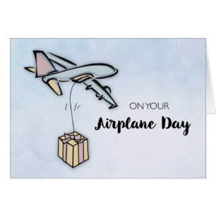 Aeroplane Adoption Day Gift