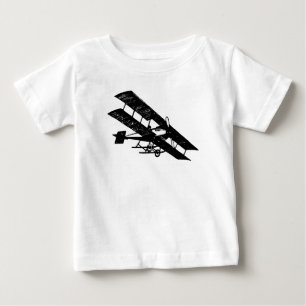 Aeroplane Aircraft Flying Machine Baby Romper T-Shirt