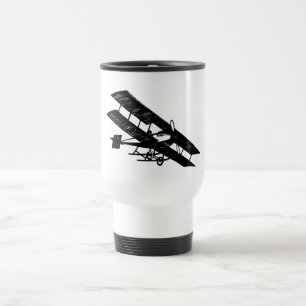 Aeroplane Aircraft Flying Machine Travel Mug