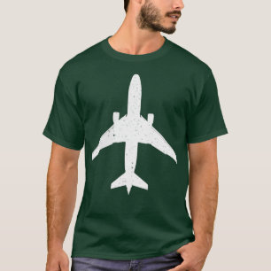 Aeroplane Airline Pilot Aviator Aviation Aircraft T-Shirt