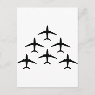 aeroplane armada postcard