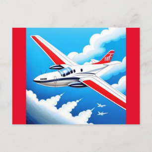Aeroplane Avaition Postcard