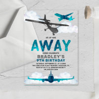 Aeroplane Aviation Any Age Birthday Party