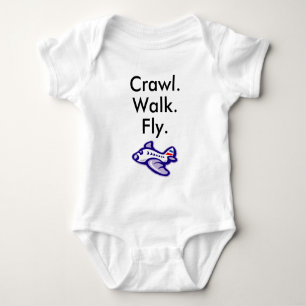 Aeroplane Baby Bodysuit