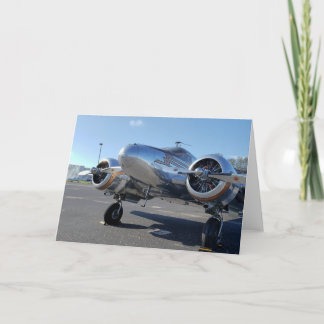 Aeroplane Birthday Card