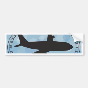 Aeroplane Bumper Sticker