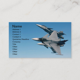 Aeroplane Business card