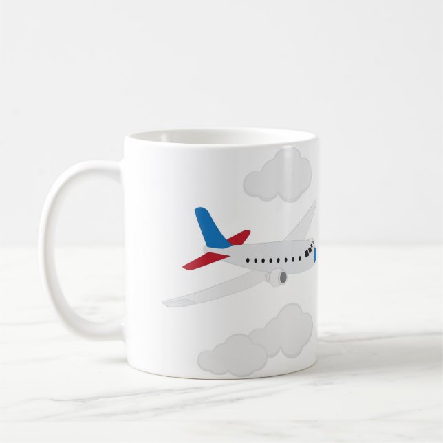 Aeroplane Coffee Mug (Left)