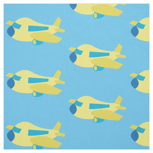 Aeroplane Design Fabric (Swatch)
