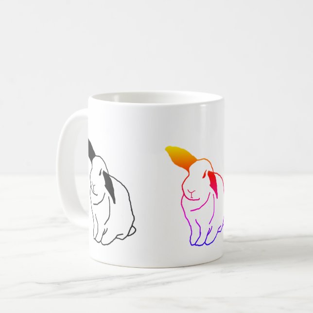 Aeroplane Ears Mug (Front Left)