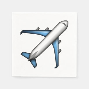 Aeroplane - Emoji Napkin
