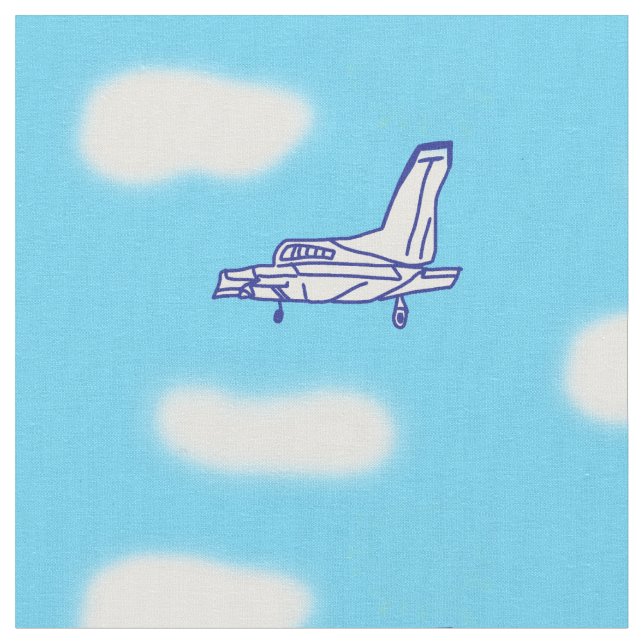 Aeroplane Fabric (Close Up)