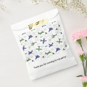 Aeroplane Favour Bags