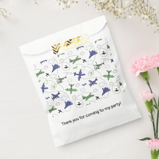 Aeroplane Favour Bags (Sealed)