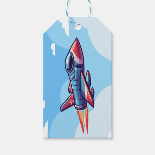 aeroplane/fighter jet gift tags