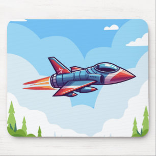 aeroplane/fighter jet mouse pad