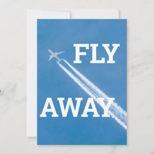 Aeroplane fly in the blue sky