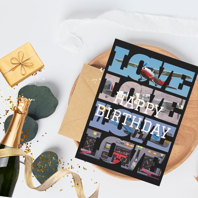 Aeroplane Flying,Photo Collage,Aviation,Cool Invitation (Creator Uploaded)