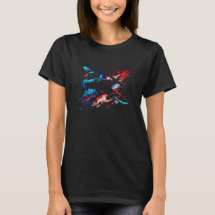 Aeroplane Guide Aviation Flames Vintage Aeroplane T-Shirt