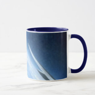 Aeroplane in Flight: Wing Span Mug