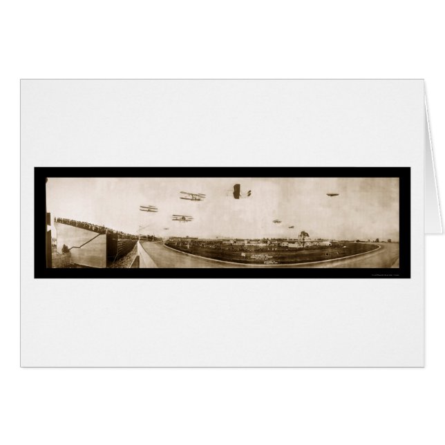 Aeroplane Indianapolis Photo 1910 (Front Horizontal)