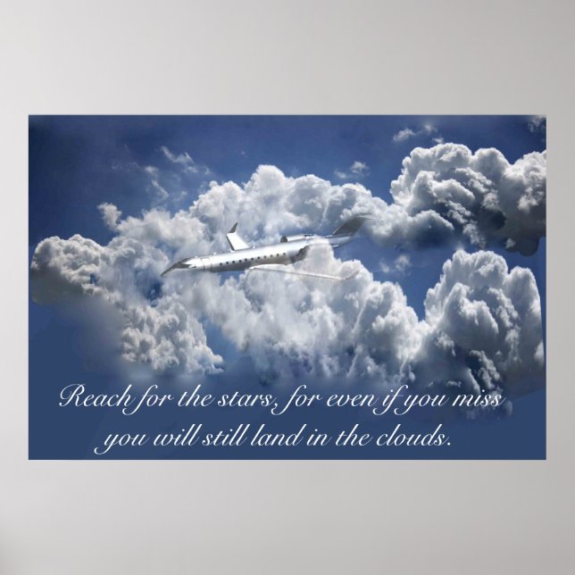 Aeroplane Inspirational poster (Front)