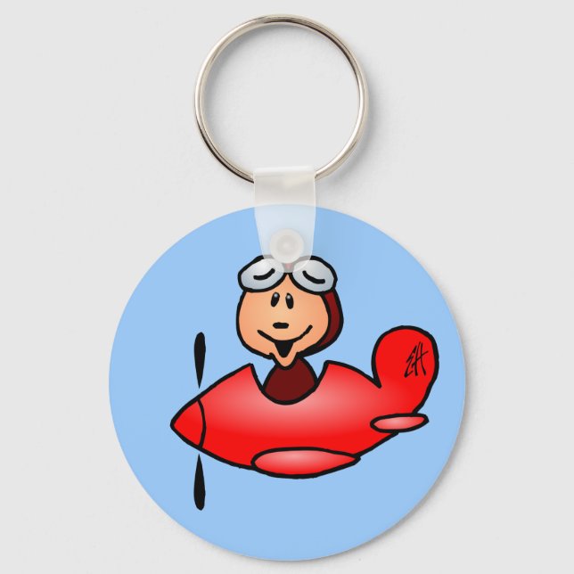 Aeroplane Key Ring (Front)
