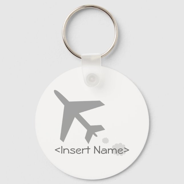 Aeroplane Key Ring (Front)