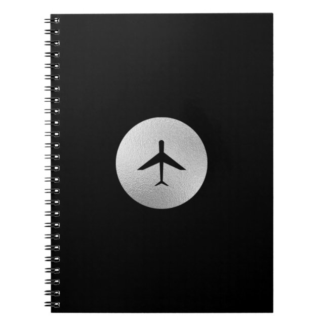 Aeroplane Logo Notebook (Front)