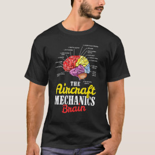 Aeroplane Mechanic Aeroplane Aviation T-Shirt