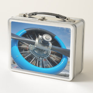Aeroplane  metal lunch box