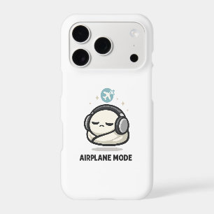 Aeroplane Mode On - Cute Tired Character Headphone