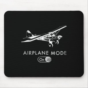 Aeroplane Mode On Pilot Super Bush Cub Mouse Pad