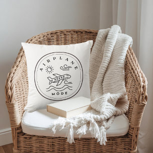 Aeroplane Mode Travel Decor Aviation Cushion