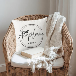 Aeroplane Mode Travel Decor Aviation Cushion