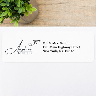 Aeroplane Mode,Travel, Minimalist Script, Aviation