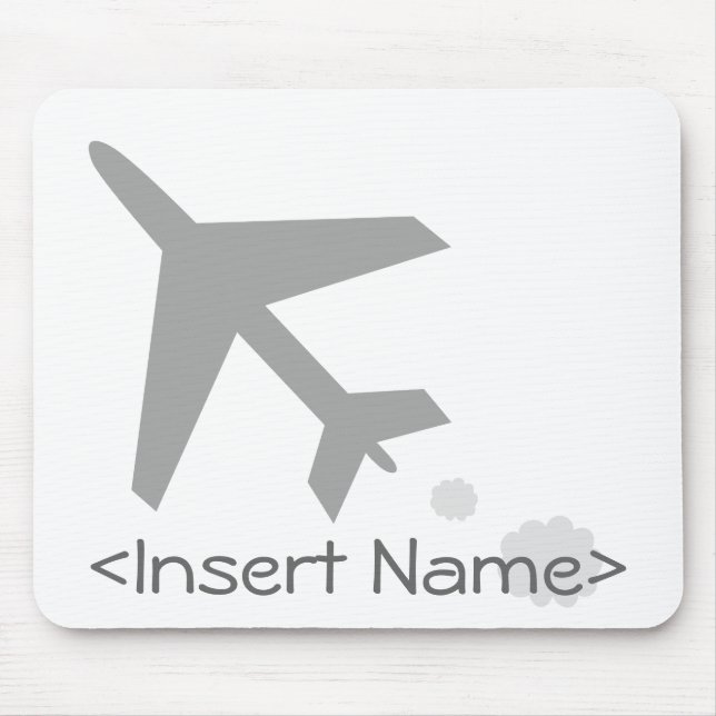 Aeroplane Mouse Pad (Front)