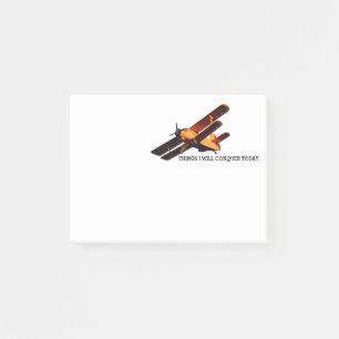 Aeroplane, New Horizons, Motivation (Plane office) Post-it Notes