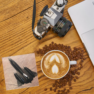 Aeroplane Photo, Cool Fun Aviation Glass Coaster