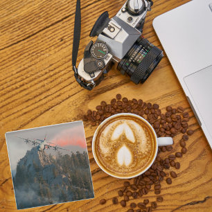 Aeroplane Photo, Cool Fun Aviation Glass Coaster