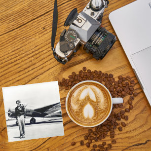 Aeroplane Photo, Cool Fun Aviation Glass Coaster