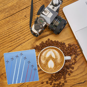 Aeroplane Photo, Cool Fun Aviation Glass Coaster