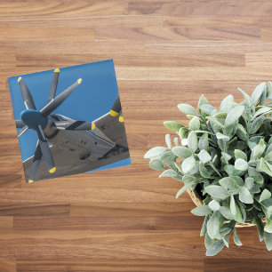 Aeroplane photo, Cool Fun Aviation Glass Coaster