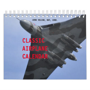 Aeroplane Photos Calendar