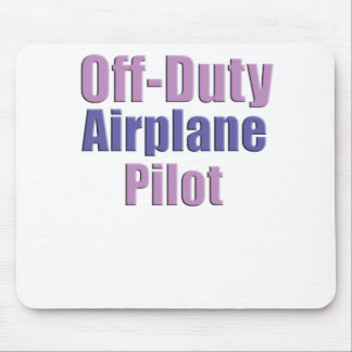 aeroplane pilot mouse pad