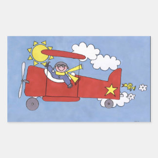 aeroplane pilot sticker