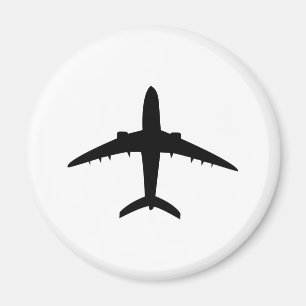 aeroplane plane aircraft icon magnet