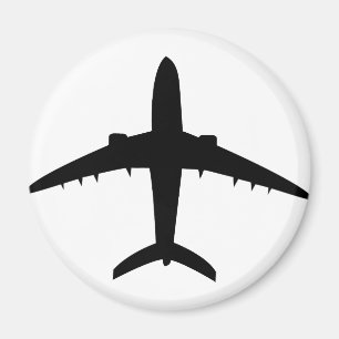 aeroplane plane aircraft icon magnet